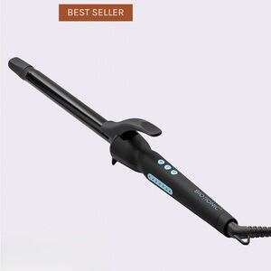 Bio Ionic Long Barrel Styler (1.25") - Professional Curling Iron - Dual Voltage